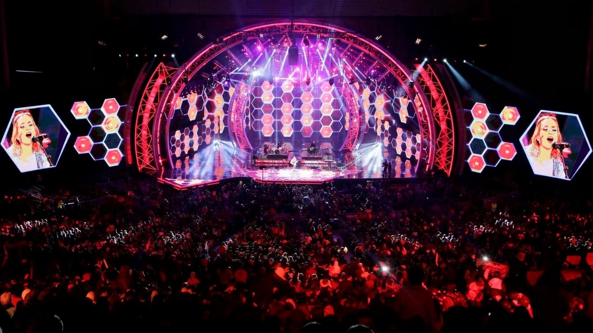 Fotografía de archivo en la que se registró una toma general del recinto de la Quinta Vergara, durante una presentación en el Festival de Viña del Mar, en Chile. (EFE)