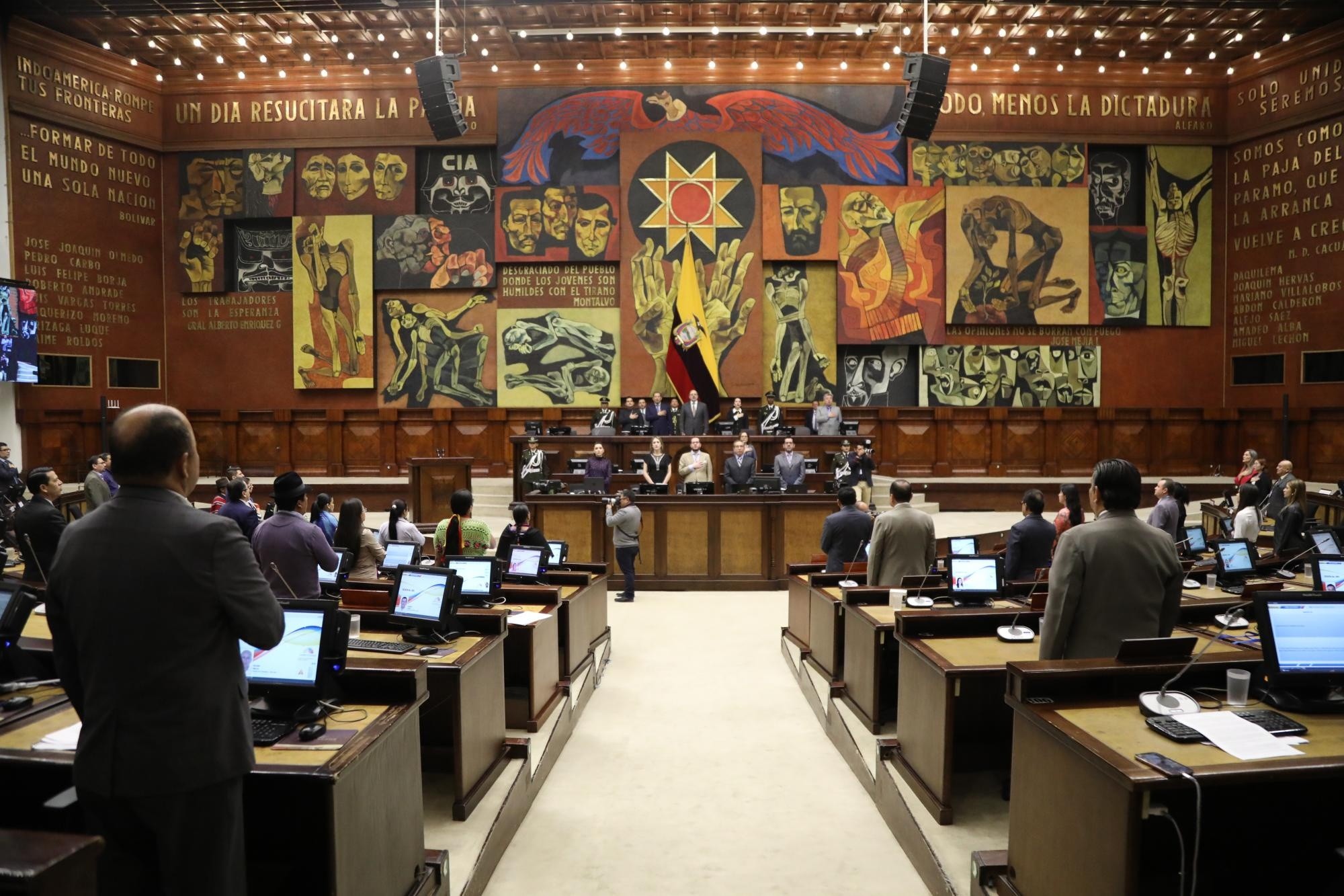 El debate se realiza en el Pleno del Órgano Legislativo, este 6 de febrero de 2024. (Flickr Asamblea Nacional)