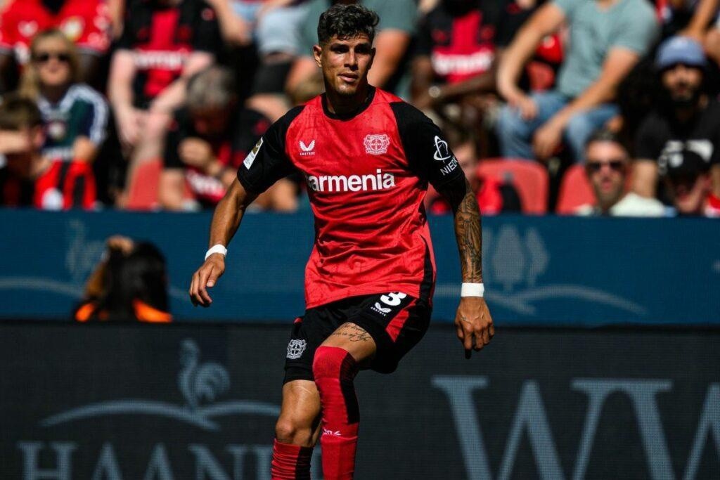 Piero Hincapié, defensor ecuatoriano. (ARCHIVO)