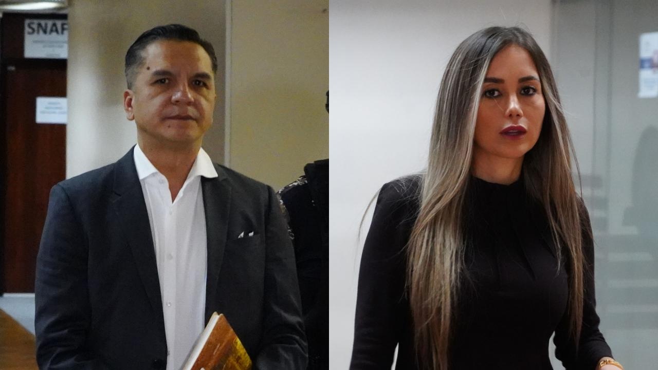 Wilman Terán y Maribel Barreno fueron presidente y vocal del Consejo de la Judicatura, respectivamente. (API)