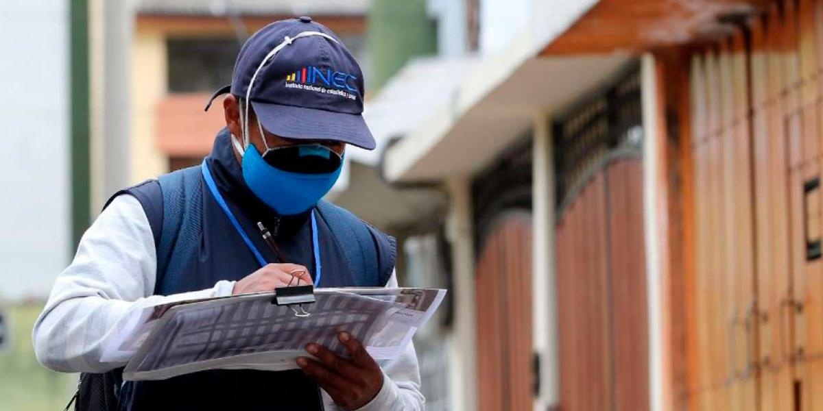 Imagen de archivo del censo nacional realizado en 2022. (Foto: INEC)