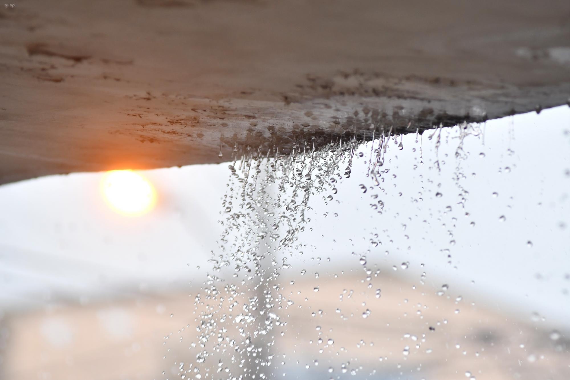Lluvia en el cantón Manta, provincia de Manabí. (Ariel Ochoa)
