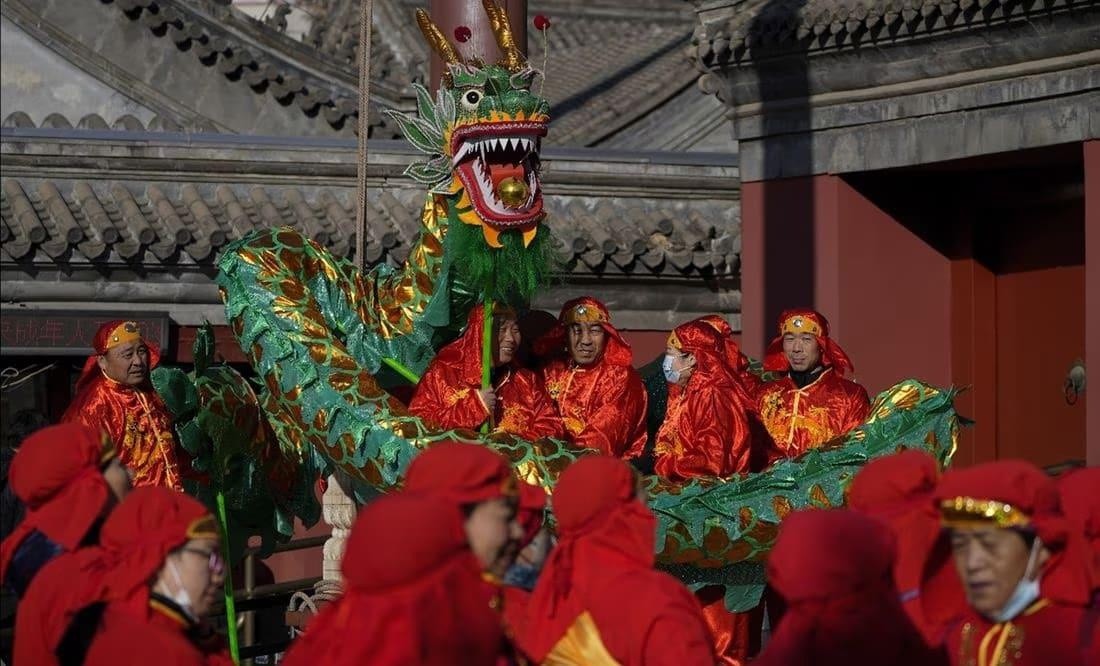 Imagen del año nuevo chino. (Foto: EFE)