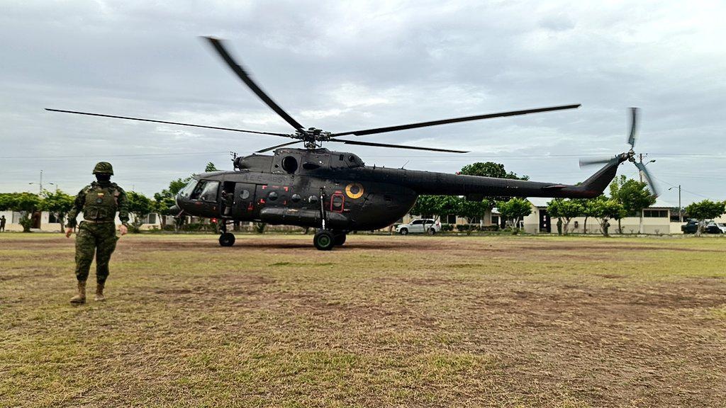 Aviones rusos no tienen mantenimiento. (Foto: Gobernación El Oro)