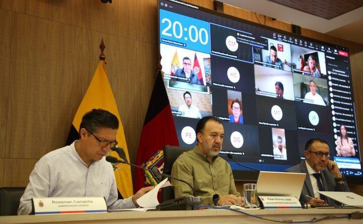 La sesión del Concejo Metropolitano de este jueves 26 de diciembre de 2024. (Cortesía del Municipio)