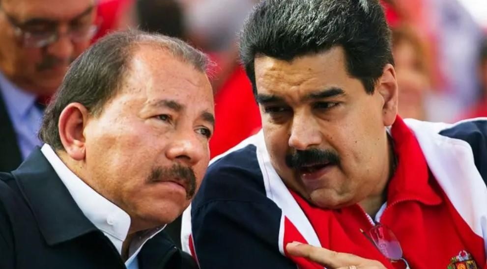 Daniel Ortega y Nicolás Maduro mantienen una estrecha relación desde que el venezolano era canciller de Hugo Chávez hace más de una década. (Internet)