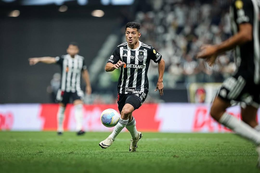 Alan Franco puede dejar el Atlético Mineiro para el 2025. (Redes sociales)