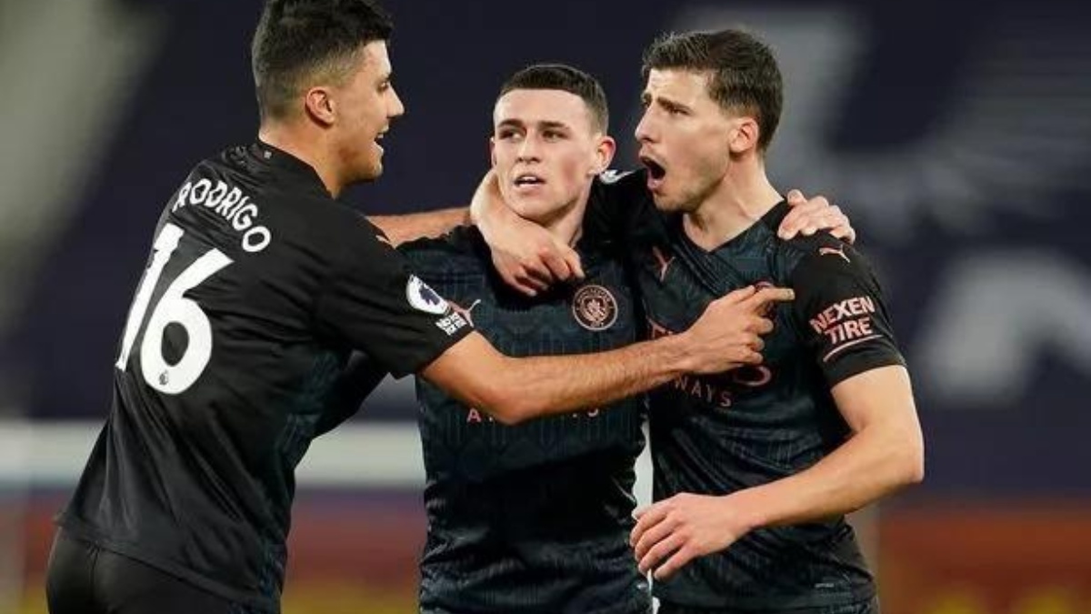 Jugadores del Manchester City celebrando el triunfo por Champions. (Manchester City)