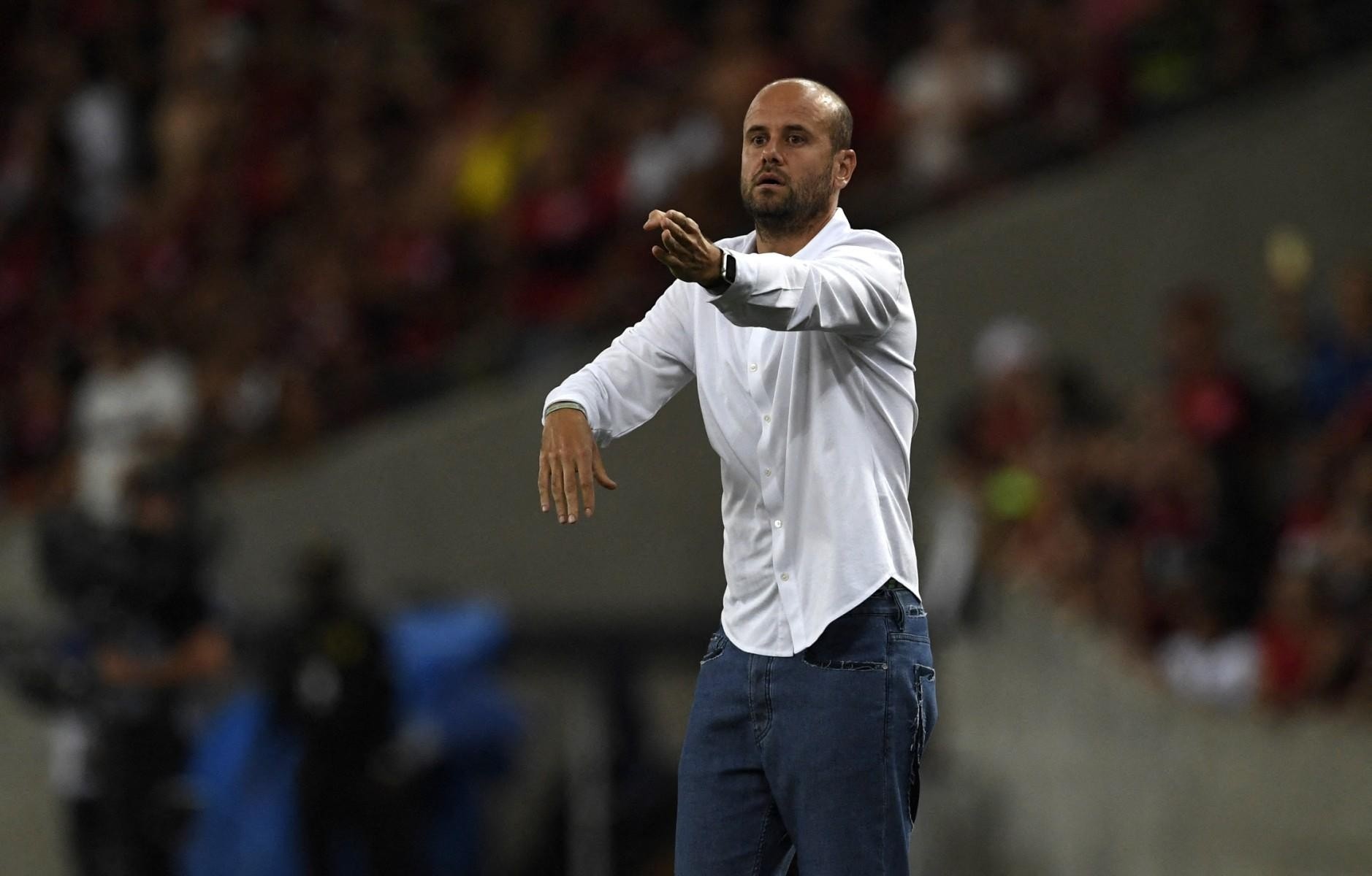 Miguel Ángel Ramírez, nuevo DT del Real Zaragoza español (MAURO PIMENTEL / AFP)