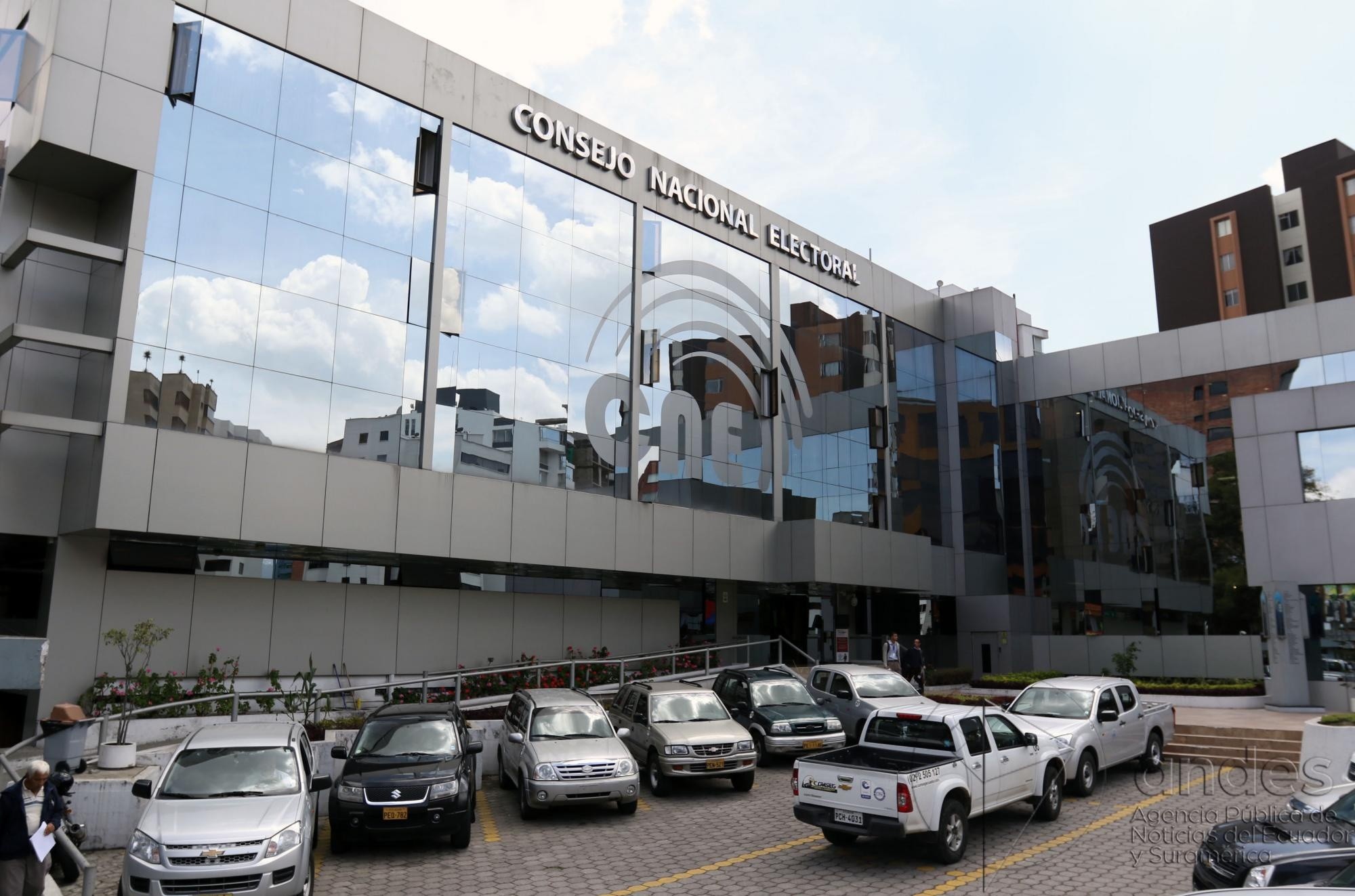 Edificio del Consejo Nacional Electoral ubicado en el norte de Quito. (Flickr)