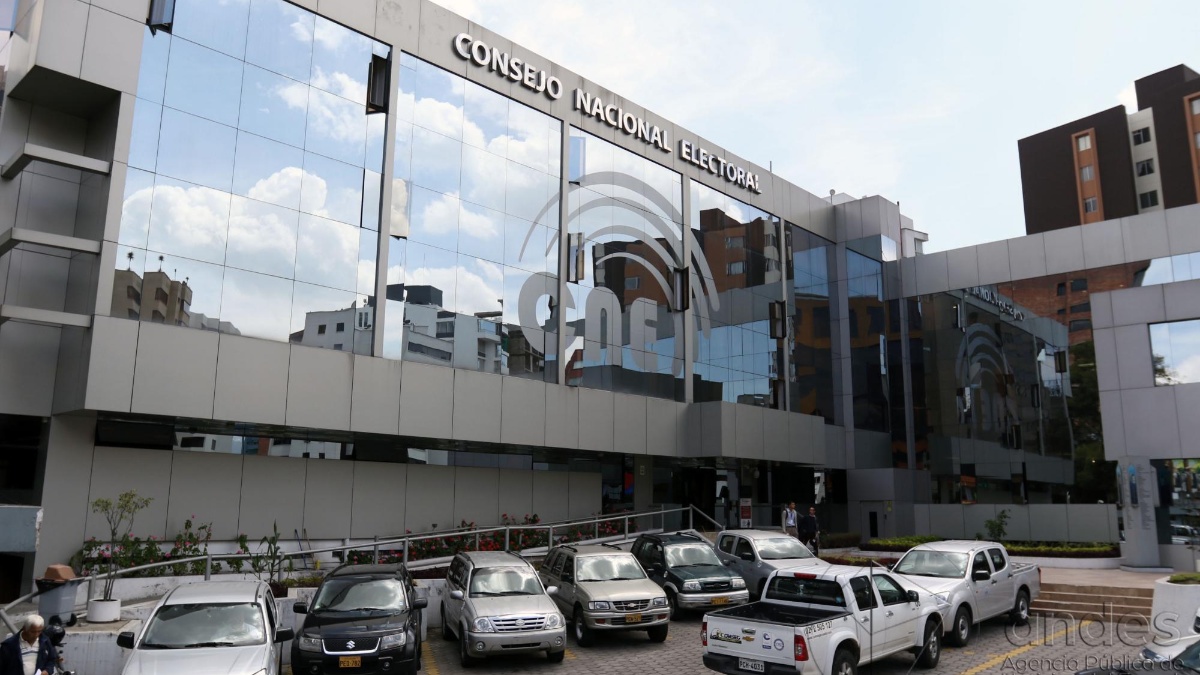Edificio del Consejo Nacional Electoral ubicado en el norte de Quito. (Flickr)