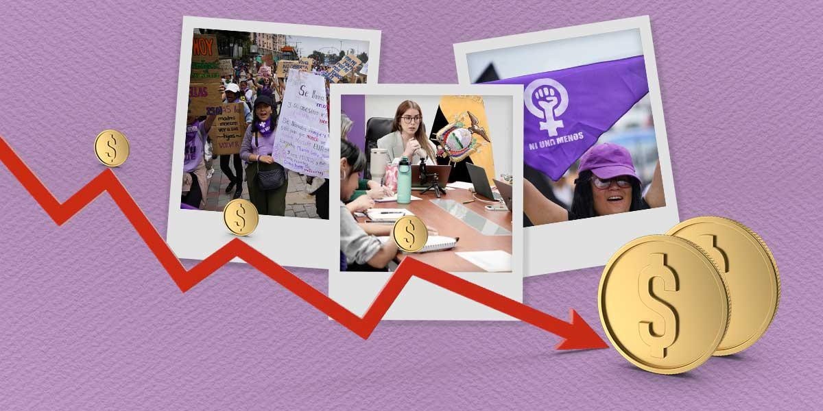 El ministerio de la Mujer arranca con menos presupuesto para combatir la violencia de género. (Foto: Ecuavisa.)