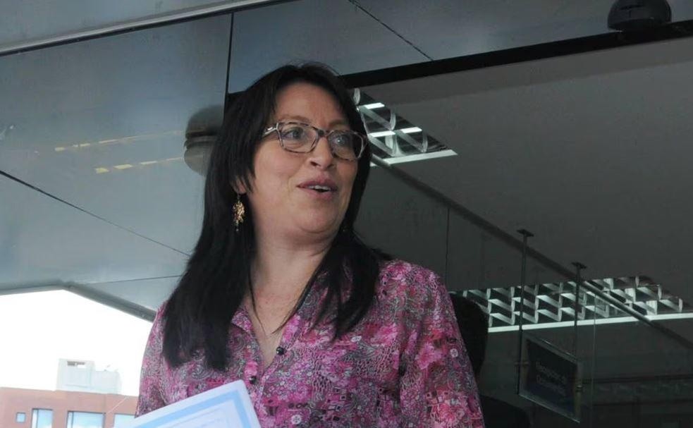 Solanda Goyes fue nombrada vocal suplente de Xavier Muñoz el 7 de abril del 2021. (Cortesía)