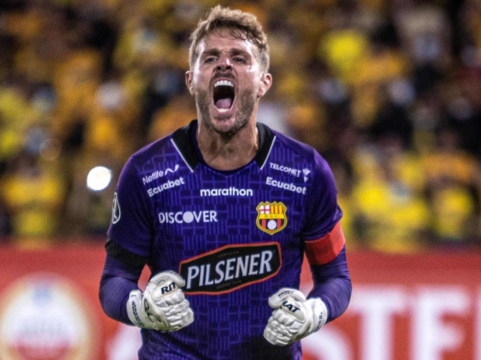 Xavier Burrai, uno de los capitanes de Barcelona SC, en una imagen de archivo.