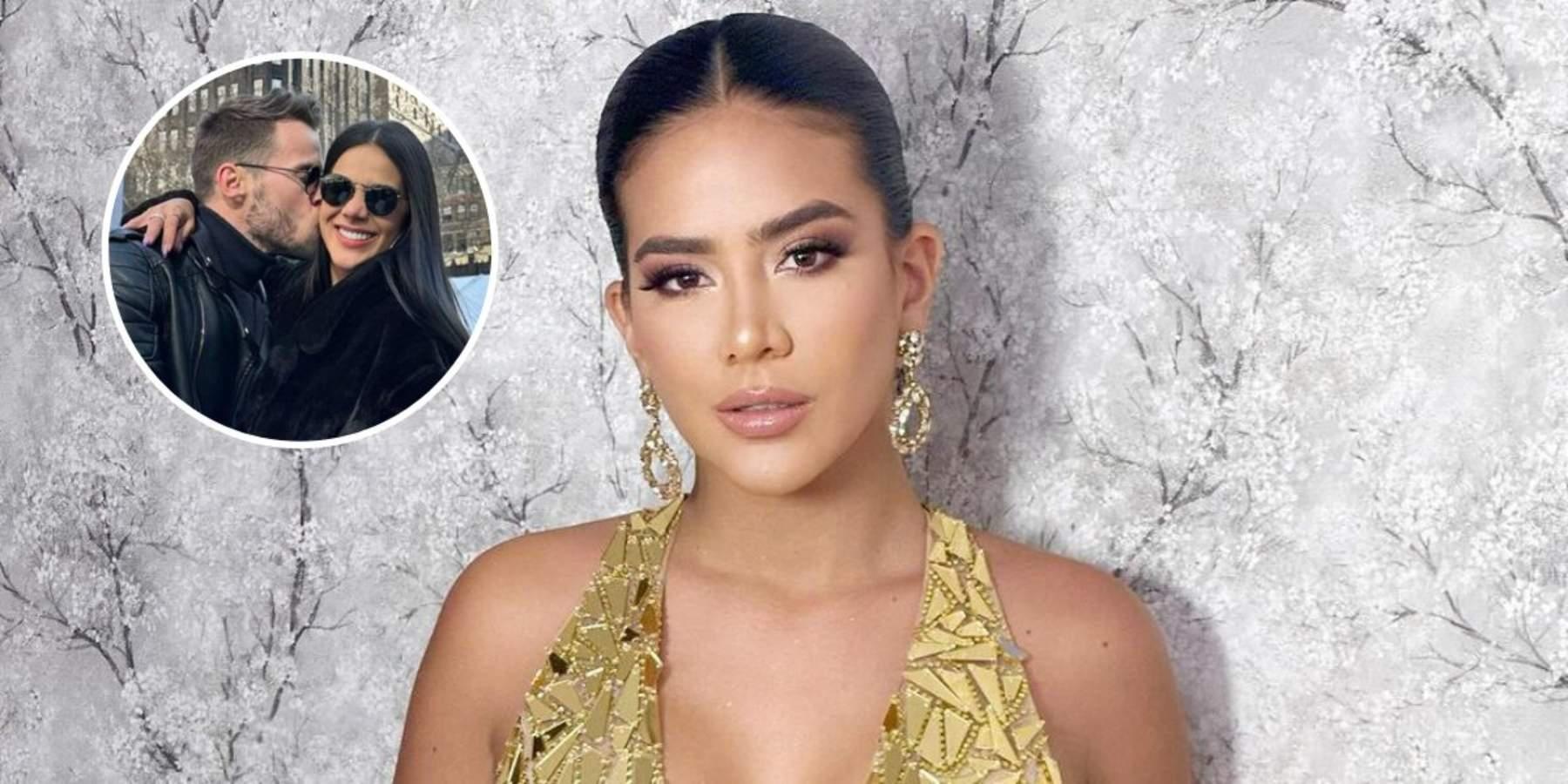 La presentadora se encuentra en una relación con el joven europeo al que conoció en noviembre de 2022 (Redes sociales)