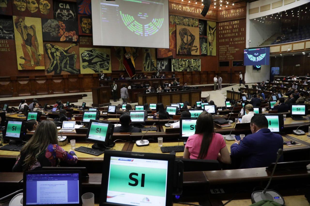 Con 96 respaldos, el Pleno de la Asamblea pidió al Gobierno que desine más recursos económicos. (Cortesía de la Asamblea Nacional)