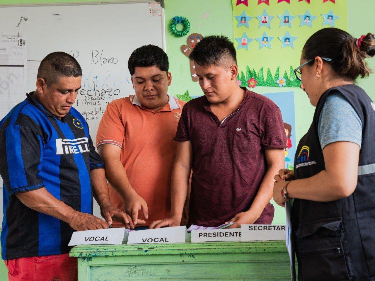 La notificación se cumplirá del 7 de marzo al 6 de abril. (Cortesía del CNE)