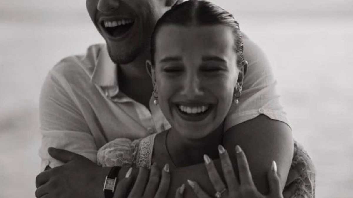 Millie Bobby Brown comprometida (Redes sociales)