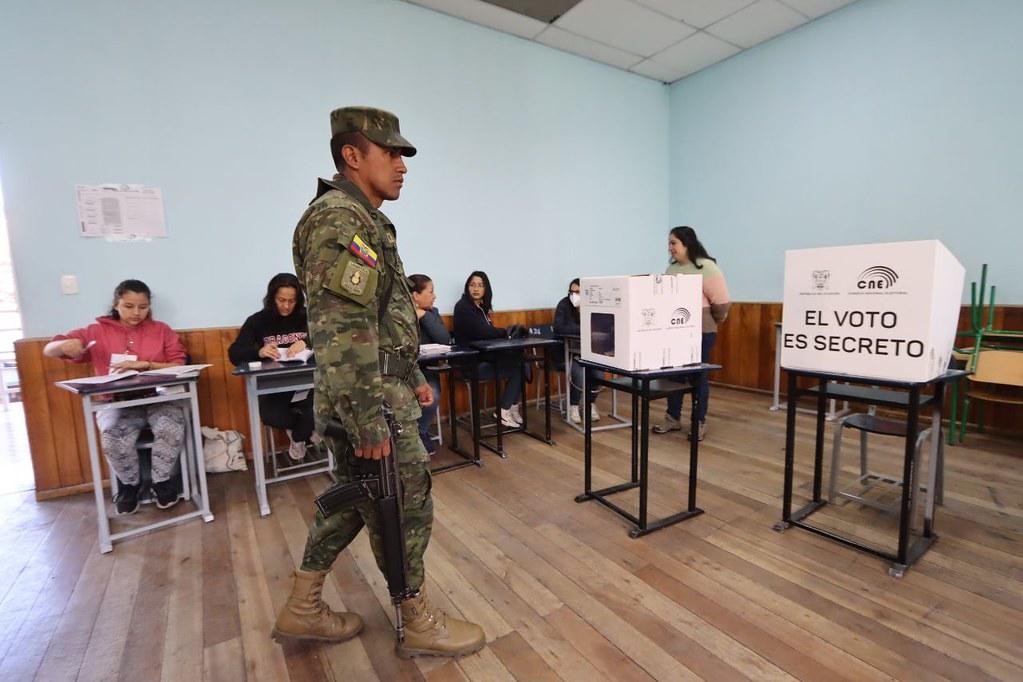 Imagen de archivo de las elecciones anticipadas de 2023. (Foto: CNE)