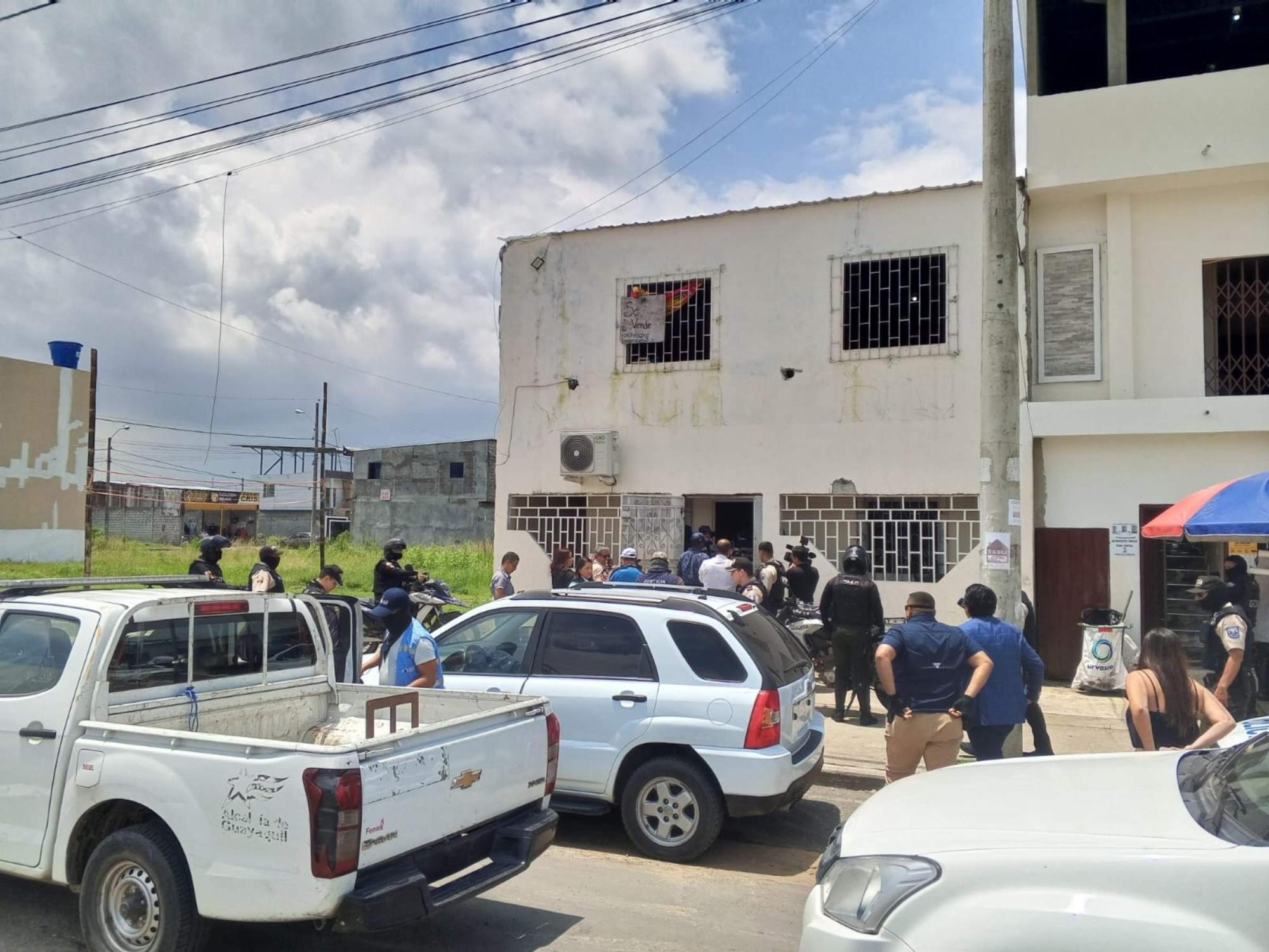 En Villa Bonita había 25 personas internadas en una casa de dos pisos. Supuestamente llevaban tres meses recluidos. (Policía Nacional)