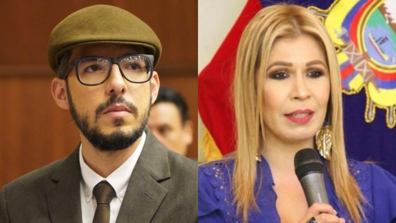 El periodista Andersson Boscán durante una comparecencia en la Asamblea Nacional. (Redes Sociales)