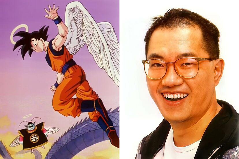Akira Toriyama y su personaje principal, Gokú. (Redes Sociales)