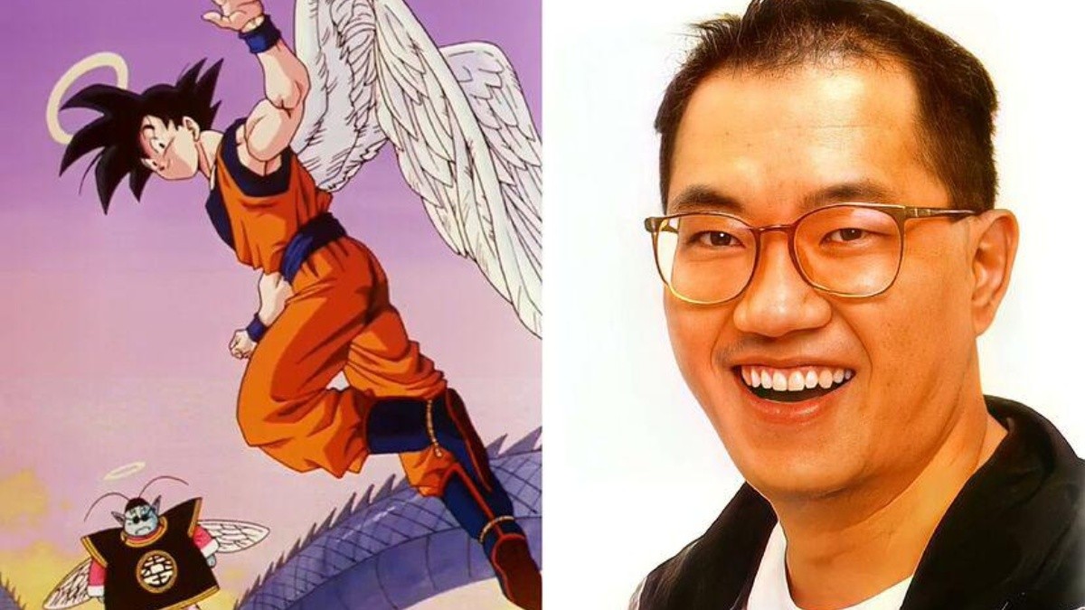 Akira Toriyama y su personaje principal, Gokú. (Redes Sociales)