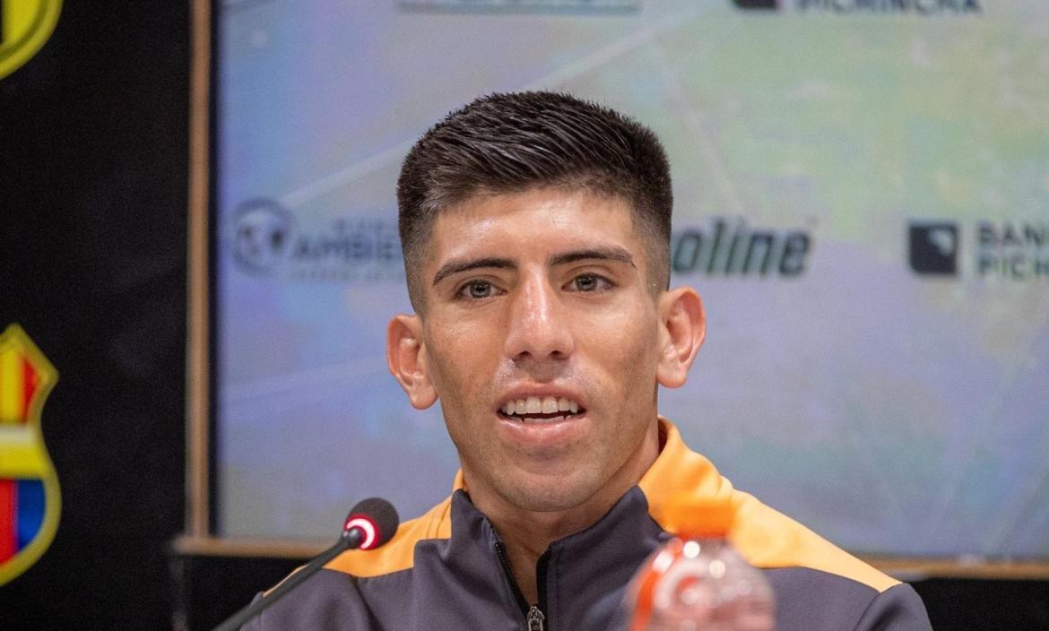 Braian Oyola, nuevo jugador de BSC. (BARCELONA SC)