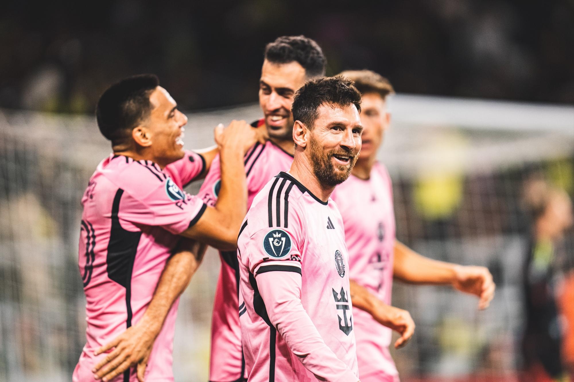 Lionel Messi y Luis Suárez van a buscar la clasificación a los cuartos de final de la Concachampions. (Inter Miami)