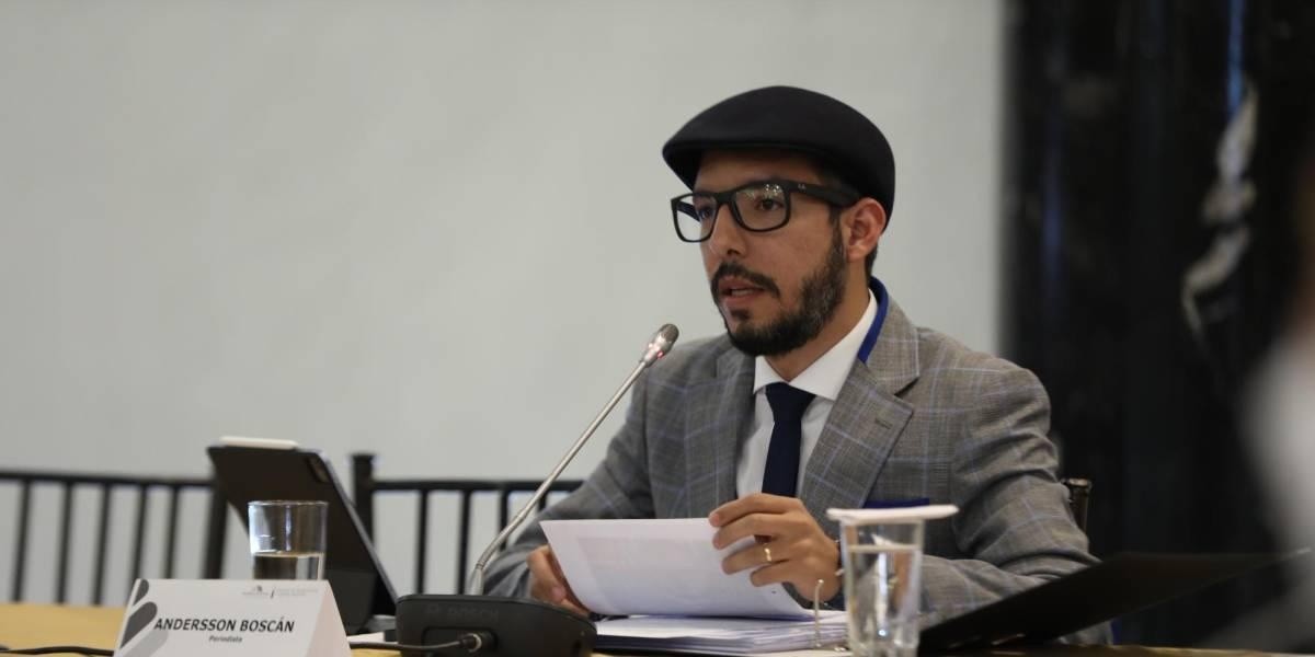 El periodista Andersson Boscán Pico. (Internet)