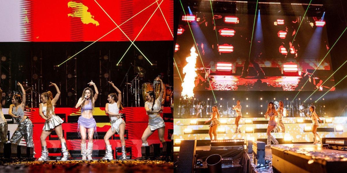 Concierto en Bogotá de Greeicy. (Foto: Internet)