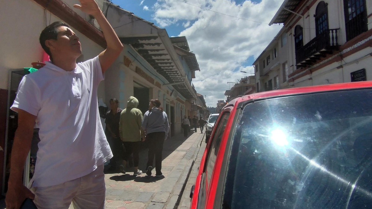 Imagen referencial de radiación extrema en Cuenca. (API)