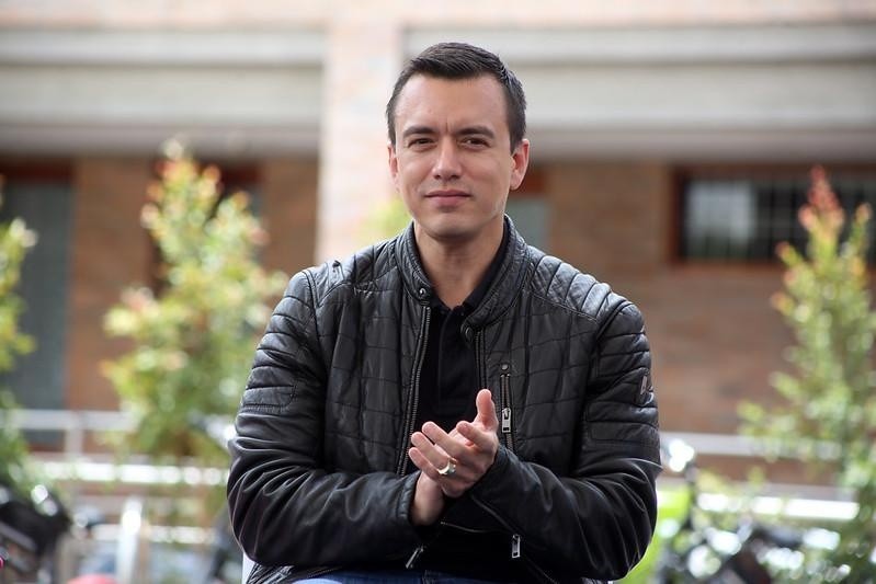 Imagen de Daniel Noboa tomada el 26 de febrero de 2024. (Flickr/Presidencia de la República)