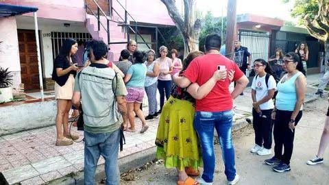 Familia del difunto niño que fue encontrado muerto en un freezer. (Cuenta de X de @leoguevara80)