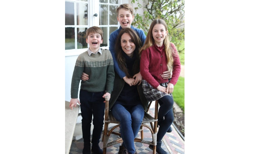 Foto editada por Kate Middleton que avivó rumores. (RRSS)