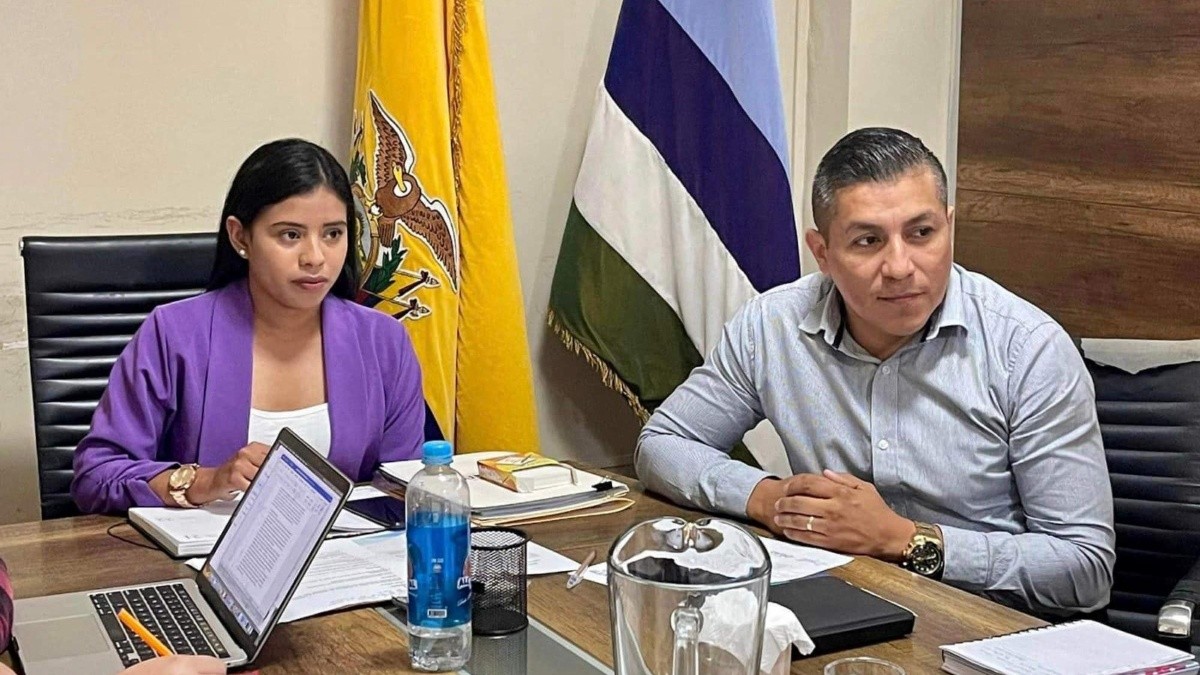 Imagen de archivo de Brigitte García y Robert Lara. (Municipio de San Vicente)