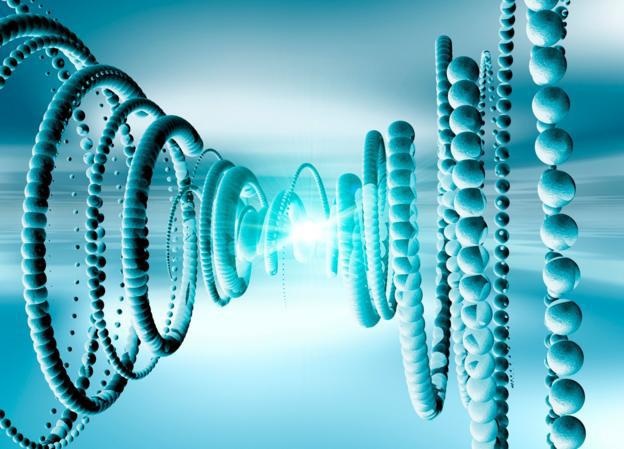 Ilustración conceptual de los neutrinos. (GETTY IMAGES)